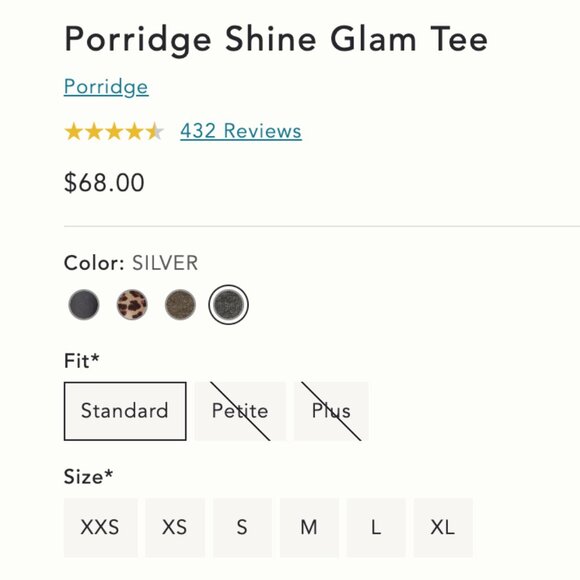 Anthropologie Porrige Glam Tee - Picture 4 of 4